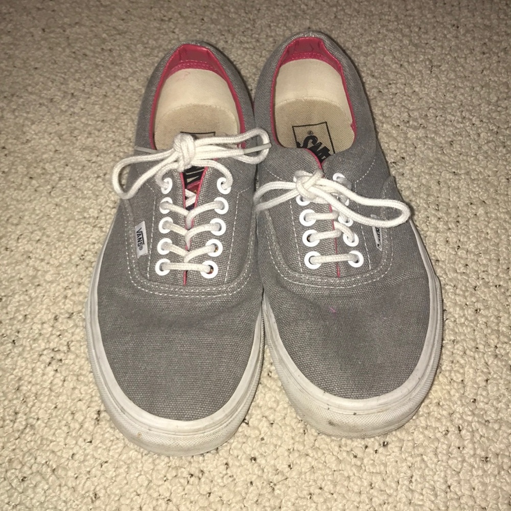 Light grey vans